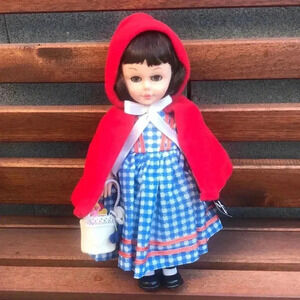 Vintage Little Red Riding Hood Doll